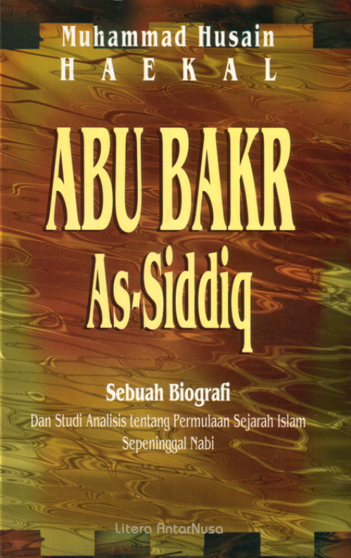ABU BAKR As-Siddiq