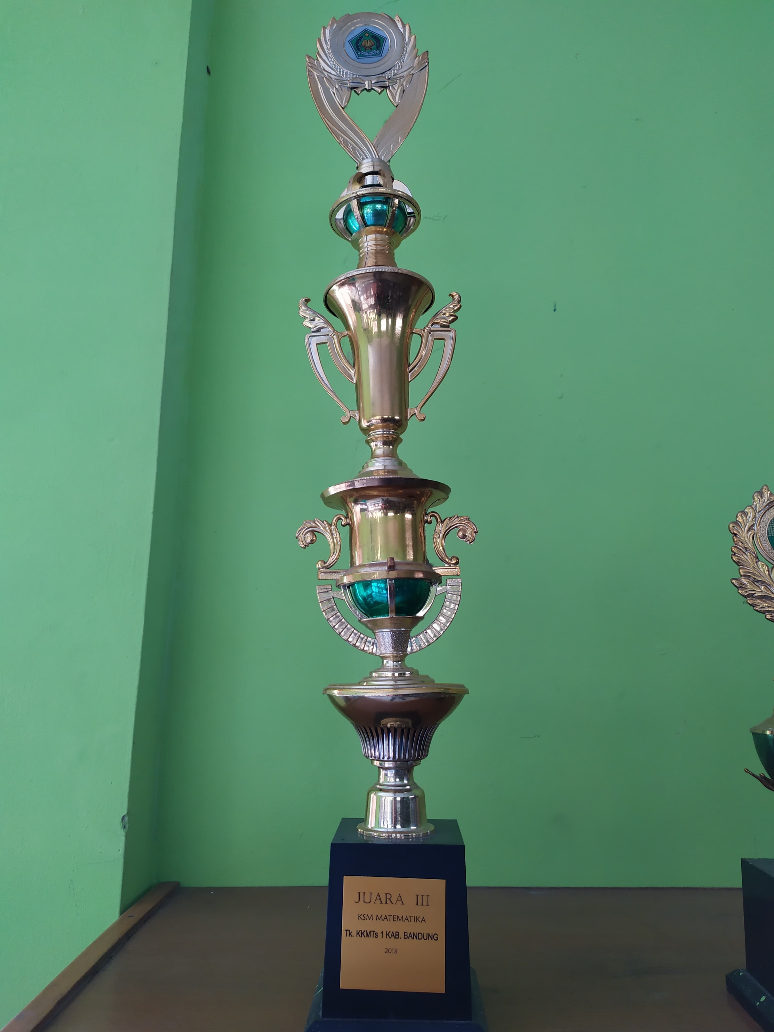Juara III Matematika KSM Kabupaten