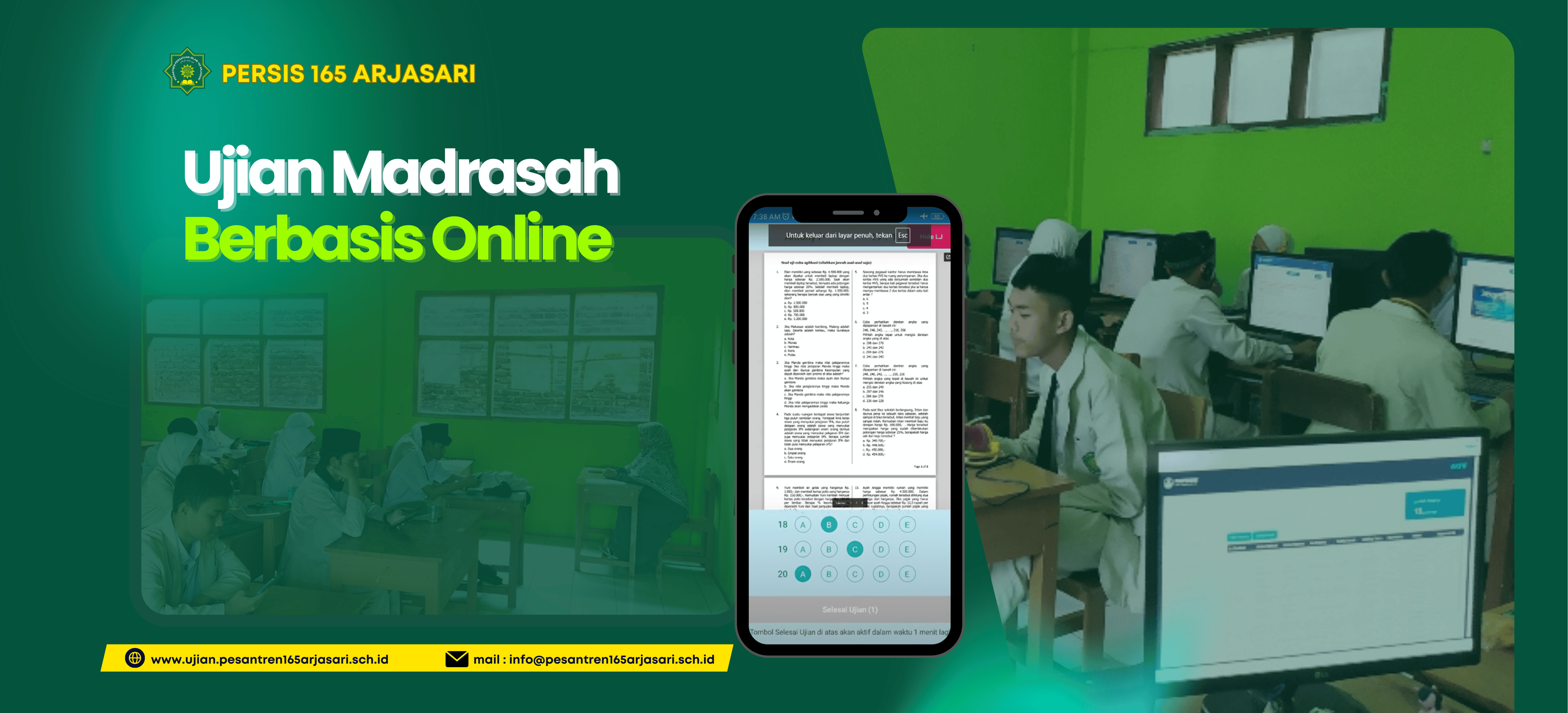 Jadwal Pelaksaaan Asesmen Mu'allimien/Madrasah Aliyah Berbasis Online